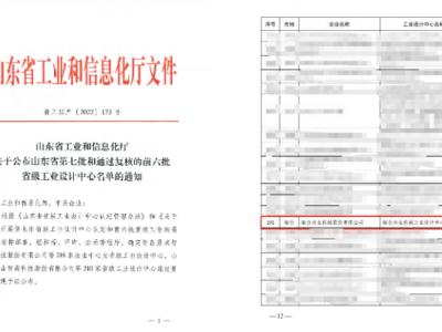 喜报！！通过省级工业设计中心认定！！